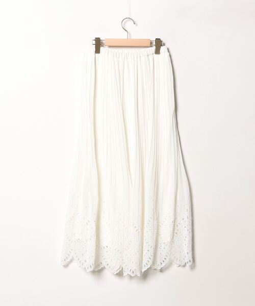 「The Virgnia」 フレアスカート - ベージュ レディース_画像2