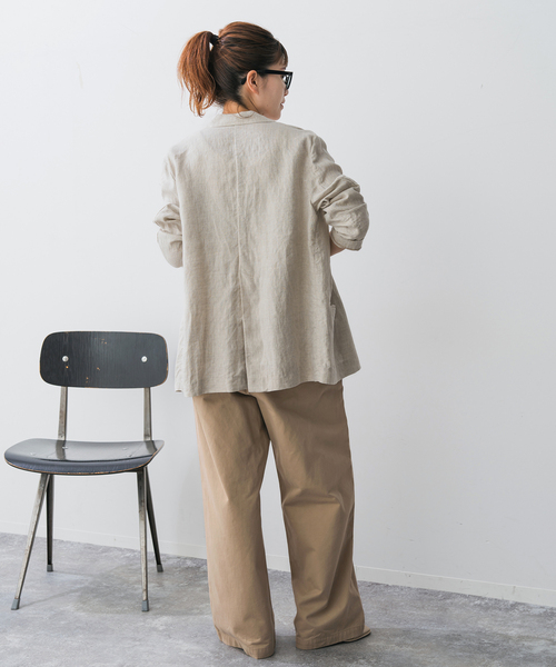 Spick ＆ span Higuchi*S2WAYハイウエストパンツ Higuchi*S2WAYハイウエストパンツ（チノパンツ）｜Spick and