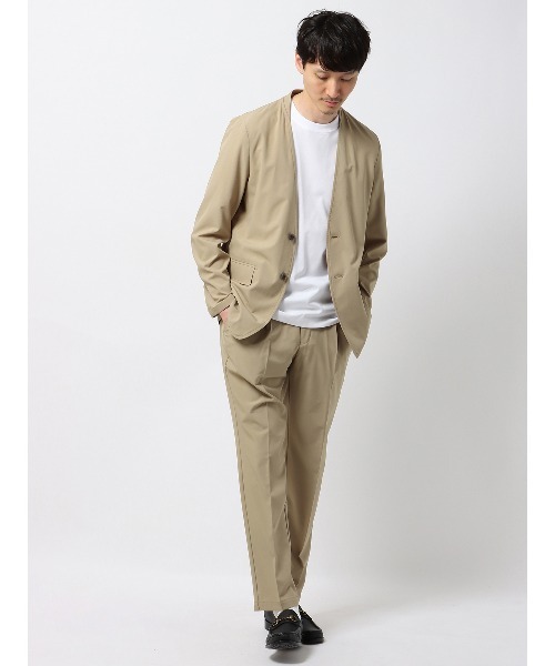 セットアップ WEB限定 PERFORMANCE SUIT「3点セット」ノーカラー