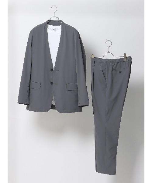 セットアップ WEB限定 PERFORMANCE SUIT「3点セット」ノーカラー