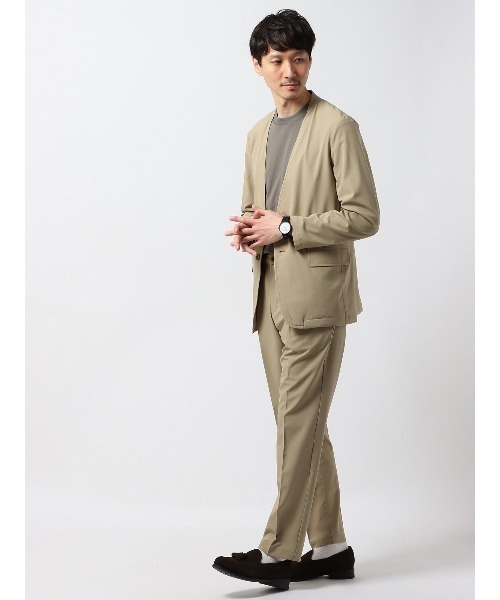 セットアップ WEB限定 PERFORMANCE SUIT「3点セット」ノーカラー