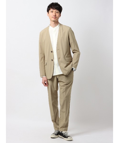 セットアップ WEB限定 PERFORMANCE SUIT「3点セット」ノーカラー