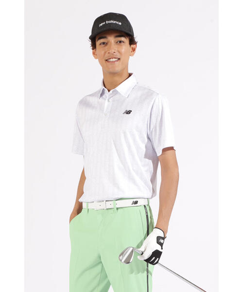 New Balance Golf ポロシャツ 「new balance golf」ロゴ