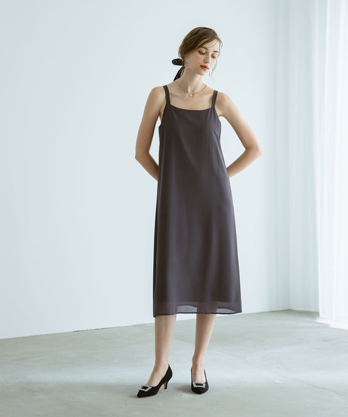 Dorry Doll キャミソールワンピース L ダークブラウン レディース Dorry Doll 「Dorry Doll」 キャミソールワンピース MEDIUM