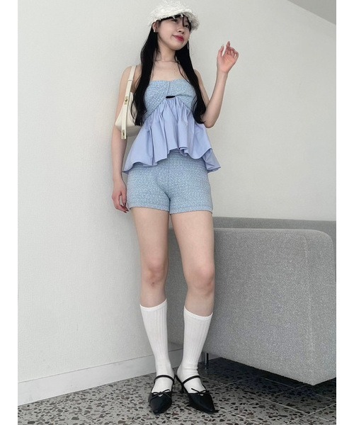Lily Brown ニットショートパンツ セール】ニットショートパンツ（その他パンツ）｜LILY BROWN