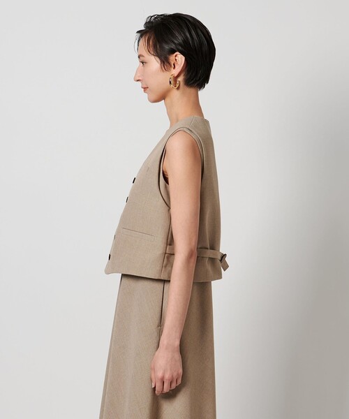 ユナイテッドアローズ　ジレ　パンツ　ブラウス3点セット BEAUTY&YOUTH UNITED ARROWS｜【WEB限定 WARDROBE SMART
