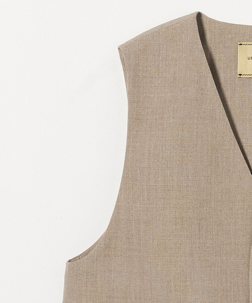 UNITED ARROWS ベスト ジレ リネンライク レディース : ZOZOTOWN