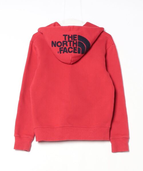 [THE NORTH FACE] вышивка Zip выше Parker X-SMALL красный женский 