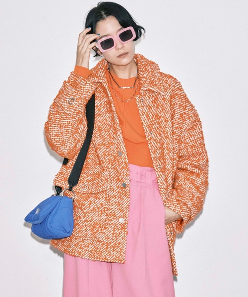 MAISON SPECIAL（メゾンスペシャル） ジャケット FREE オレンジ