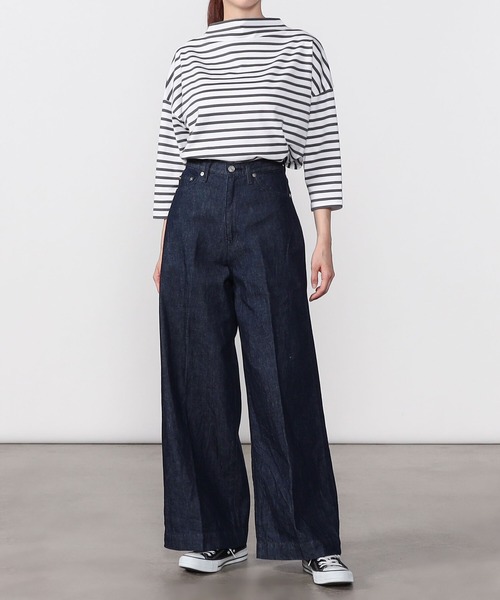 [ORCIVAL] Denim брюки 0 индиго голубой женский 