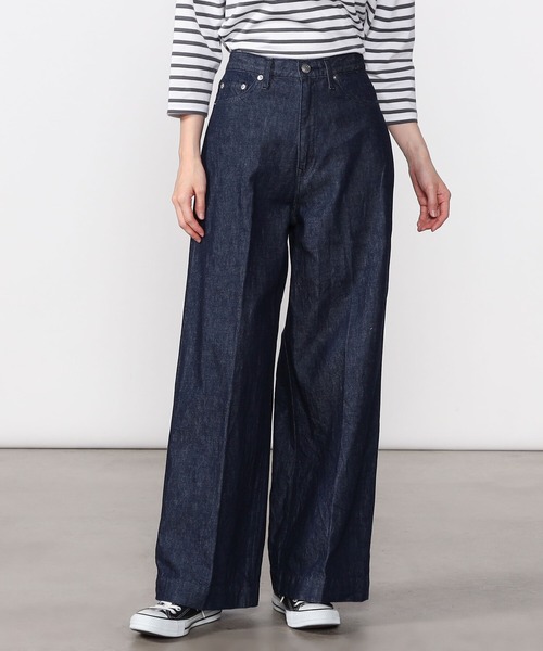 [ORCIVAL] Denim брюки 0 индиго голубой женский 