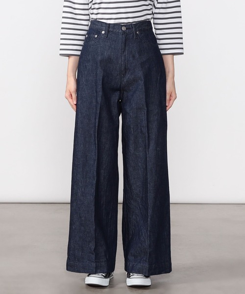 [ORCIVAL] Denim брюки 0 индиго голубой женский 
