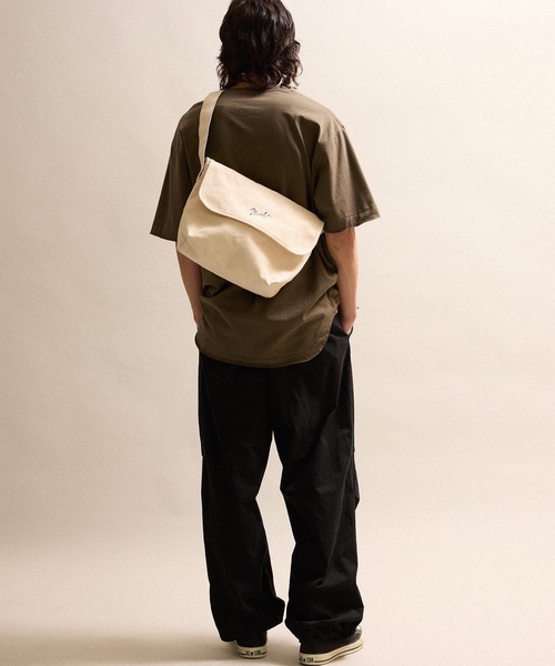 NUMBER (N)INE ショルダーバッグ CANVAS 2WAY HANDLE FLAP
