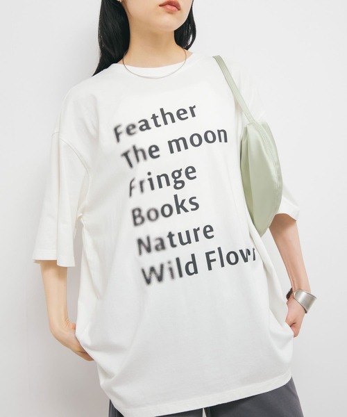 KBF - WEB限定　ヴィンテージライクシャツ  OFF KBF tシャツ ヴィンテージライクBIGTEE レディース : ZOZOTOWN