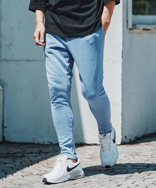 felkod パンツ mp13754- Knit Denim Spindle Pants スピンドル