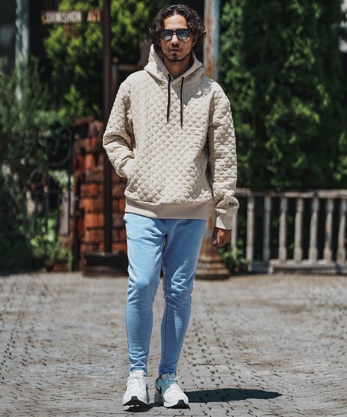 BANNEDパンツ felkod パンツ mp13754- Knit Denim Spindle Pants スピンドル