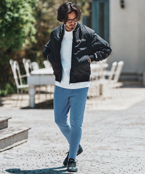 felkod（フィルコッド） パンツ mp13754- Knit Denim Spindle Pants