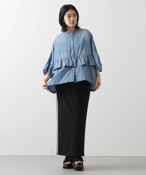 Gready Brilliant Ｒｉｓｌｅｙデニムシャツ Gready Brilliantシアーデニムシャツ | SEKIMIKI Online