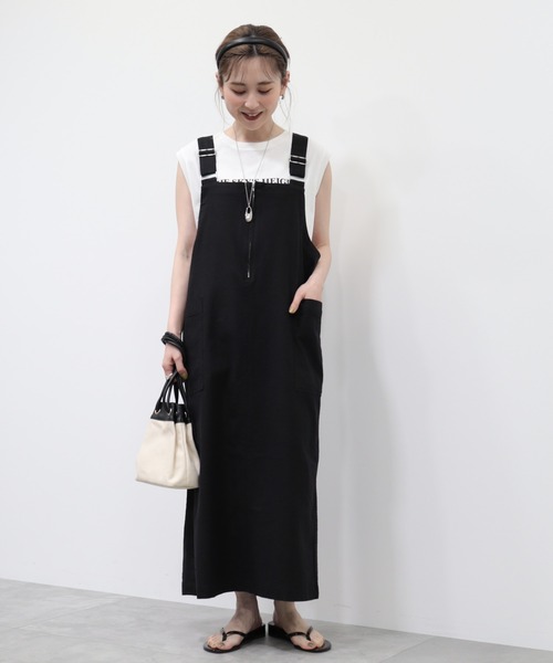 AMERICAN HOLIC ジャンパースカート 「WEB限定」リネンブレンドI