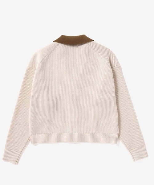 「FRED PERRY」 ニットカーディガン 10 ベージュ レディース FRED PERRY 「FRED PERRY」 ニットカーディガン 10 ベージュ