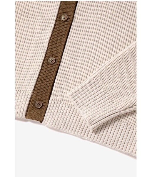 「FRED PERRY」 ニットカーディガン 10 ベージュ レディース FRED PERRY 「FRED PERRY」 ニットカーディガン 10 ベージュ