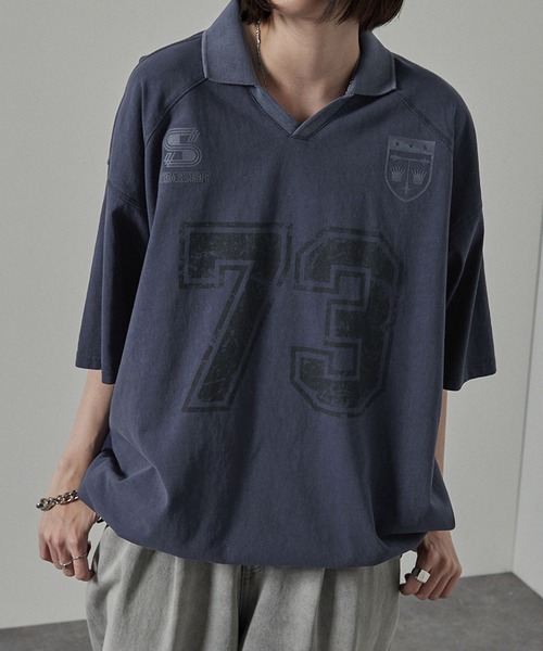 tシャツ 「Alfred Alex」ヴィンテージ ピグメント加工