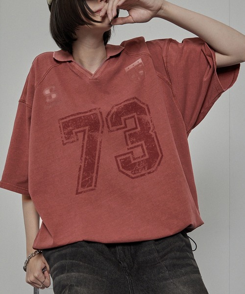 tシャツ 「Alfred Alex」ヴィンテージ ピグメント加工