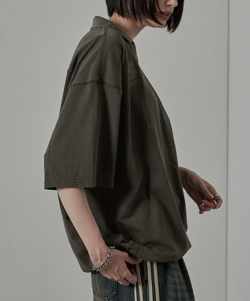 tシャツ 「Alfred Alex」ヴィンテージ ピグメント加工 ナンバリング