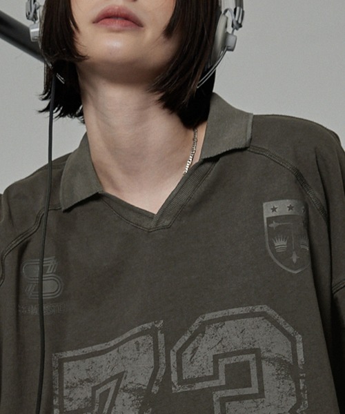 tシャツ 「Alfred Alex」ヴィンテージ ピグメント加工