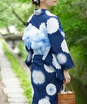 甚平 浴衣 簡単1人で着れる!綿セパレート浴衣...の詳細画像1