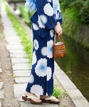 甚平 浴衣 簡単1人で着れる!綿セパレート浴衣...の詳細画像2