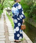 甚平 浴衣 簡単1人で着れる!綿セパレート浴衣...の詳細画像3