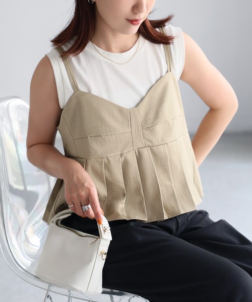 【専用出品です。】D&G/ドルチェ&ガッバーナ★ビスチェ/キャミソール ビスチェ キャミソール チュールレース トップス 重ね着