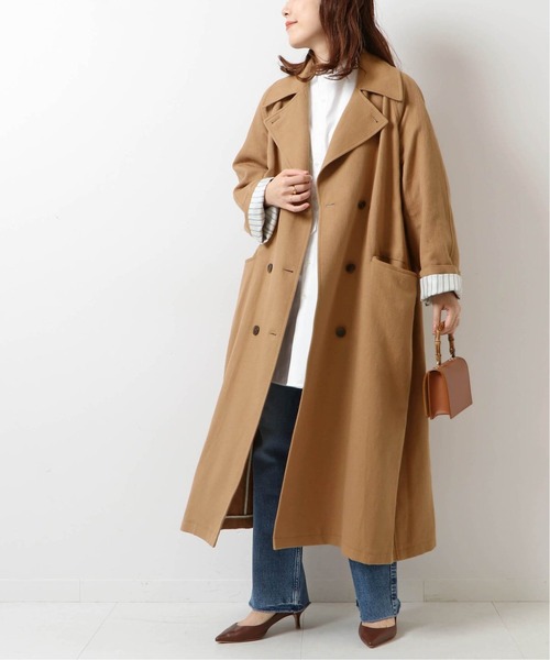 「Spick & Span」 トレンチコート 36 ベージュ レディース