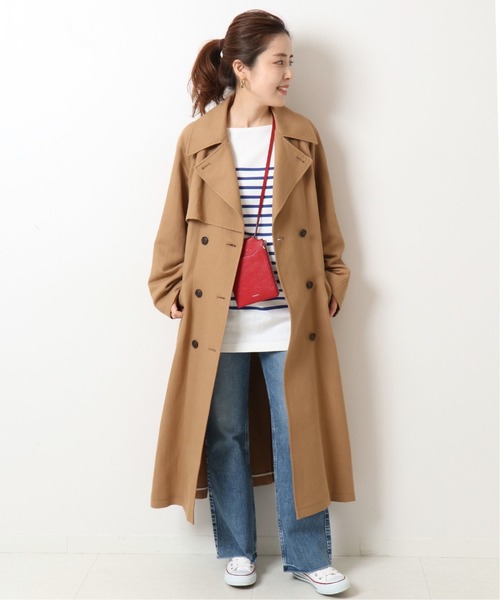 「Spick & Span」 トレンチコート 36 ベージュ レディース