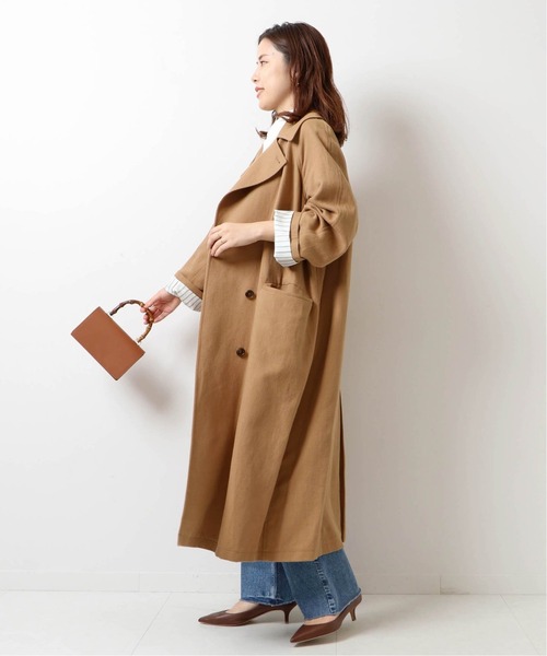 「Spick & Span」 トレンチコート 36 ベージュ レディース