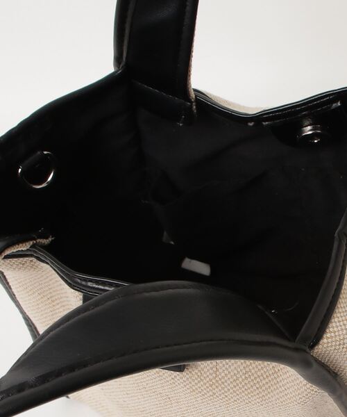 「moment+」 ハンドバッグ FREE ブラック レディース_画像4