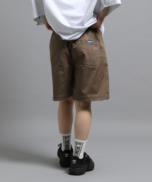 George's パンツ エンブロイダリーショートパンツ メンズ レディース
