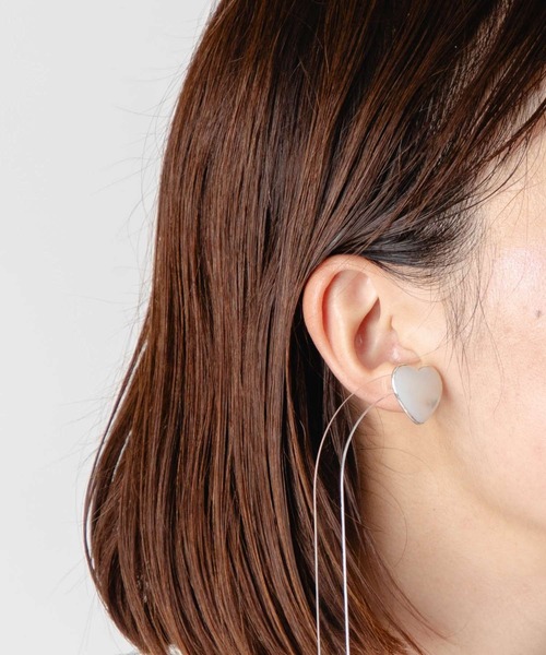 ANNIKA INEZ ハート型ピアス　スモール　アニカイネズ ANNIKA INEZ】HEART HOOPS スモールピアス | goldandbouncy