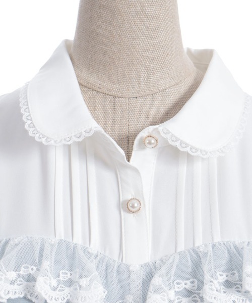 axes femme POETIQUE ワンピース ティーパーティー刺繍ワンピース