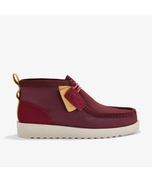 Clarks Wallabee Evo バーガンディ Clarks（クラークス） デッキシューズ WallabeeFTR2BT / ワラビー