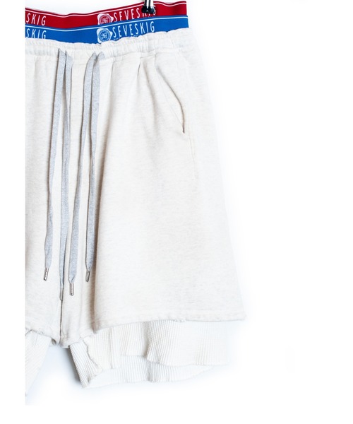 ワイドパンツ スウェットパンツ ジャージ SEVESKIG/セブシグ/SWEAT PANT_PT-SV-NRS-1010 メンズ レディースの画像