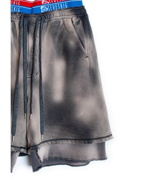 ワイドパンツ スウェットパンツ ジャージ SEVESKIG/セブシグ/SWEAT PANT_PT-SV-NRS-1010 メンズ レディースの画像