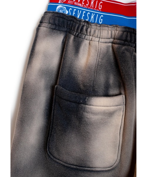 ワイドパンツ スウェットパンツ ジャージ SEVESKIG/セブシグ/SWEAT PANT_PT-SV-NRS-1010 メンズ レディースの画像