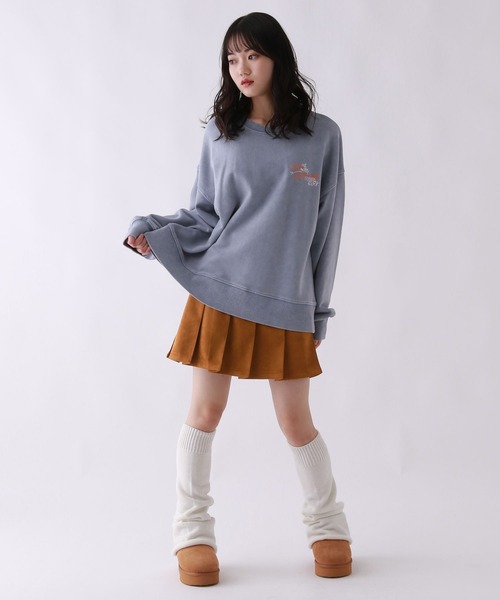 repipi armario（レピピアルマリオ） スカート フェイクレザープリーツ