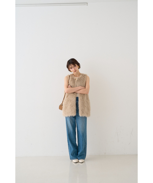 ROUGE VIF Sophie ベスト ジレ 「一部店舗限定」エコファーベスト