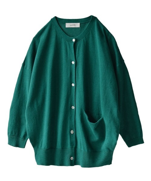 「zootie」 ニットカーディガン M マスタード レディース_画像8