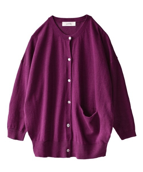 「zootie」 ニットカーディガン M マスタード レディース_画像9