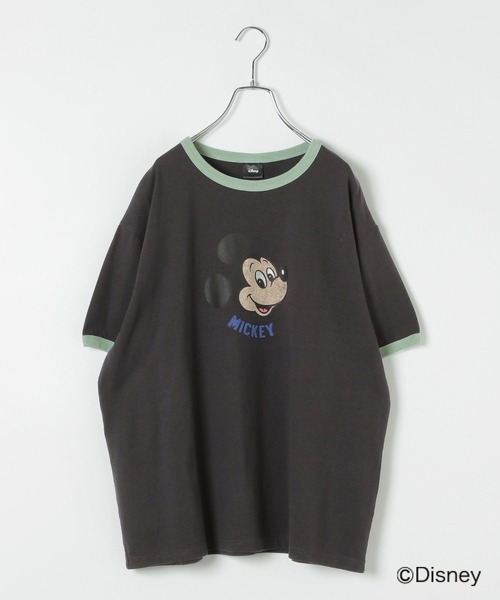 tシャツ 「追加2」MICKEY / リンガーTシャツ レディース 追加2》MICKEY / リンガーTシャツ（Tシャツ/カットソー
