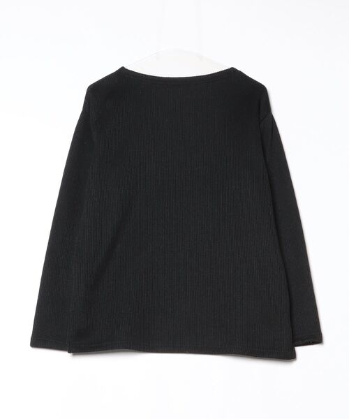 「tk.TAKEO KIKUCHI」 長袖Tシャツ M ブラック メンズ